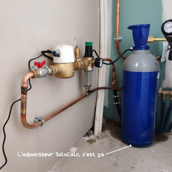 Adoucisseur d'eau CO2 solucalc installé en Moselle par Lorraine Chauffage