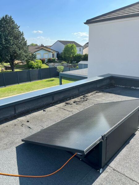 Test de panneaux photovoltaiques chez des clients Lorraine Chauffage en Moselle à Clouange