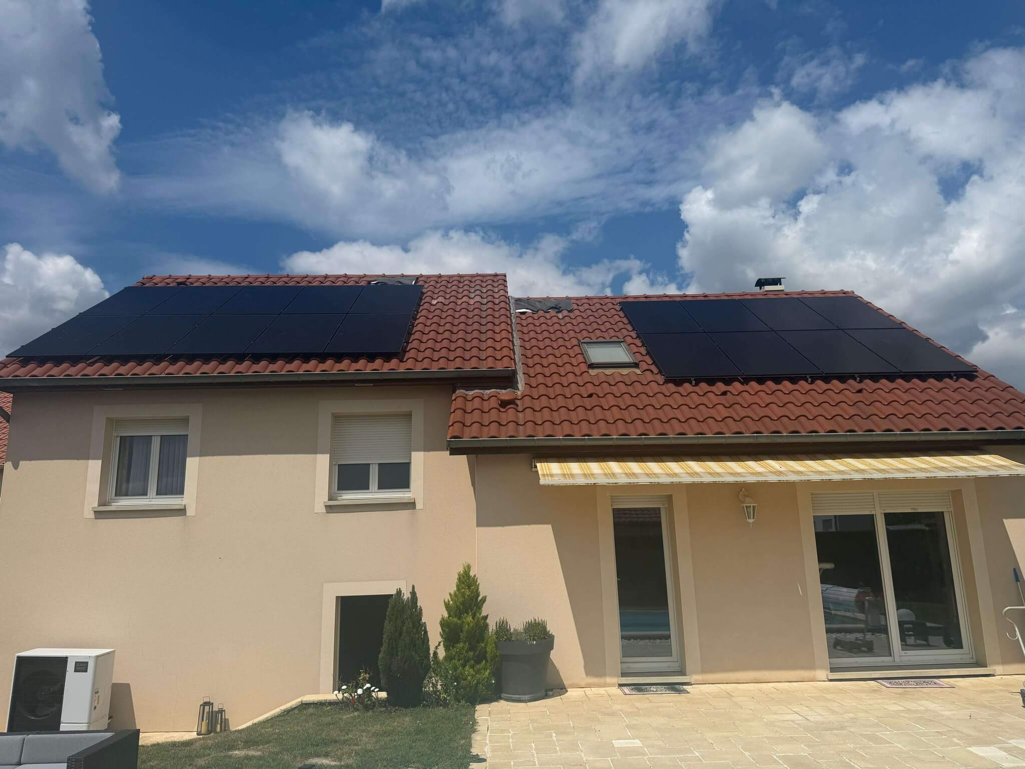 Panneaux photovoltaiques installés en Moselle par Lorraine Chauffage chez un particulier