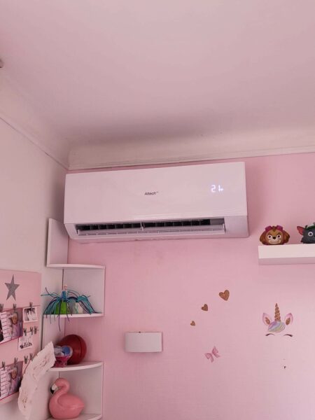 Pompe à chaleur air-air (climatisation réversible) Altech pour plus petit budget installée par Lorraine Chauffage en Moselle
