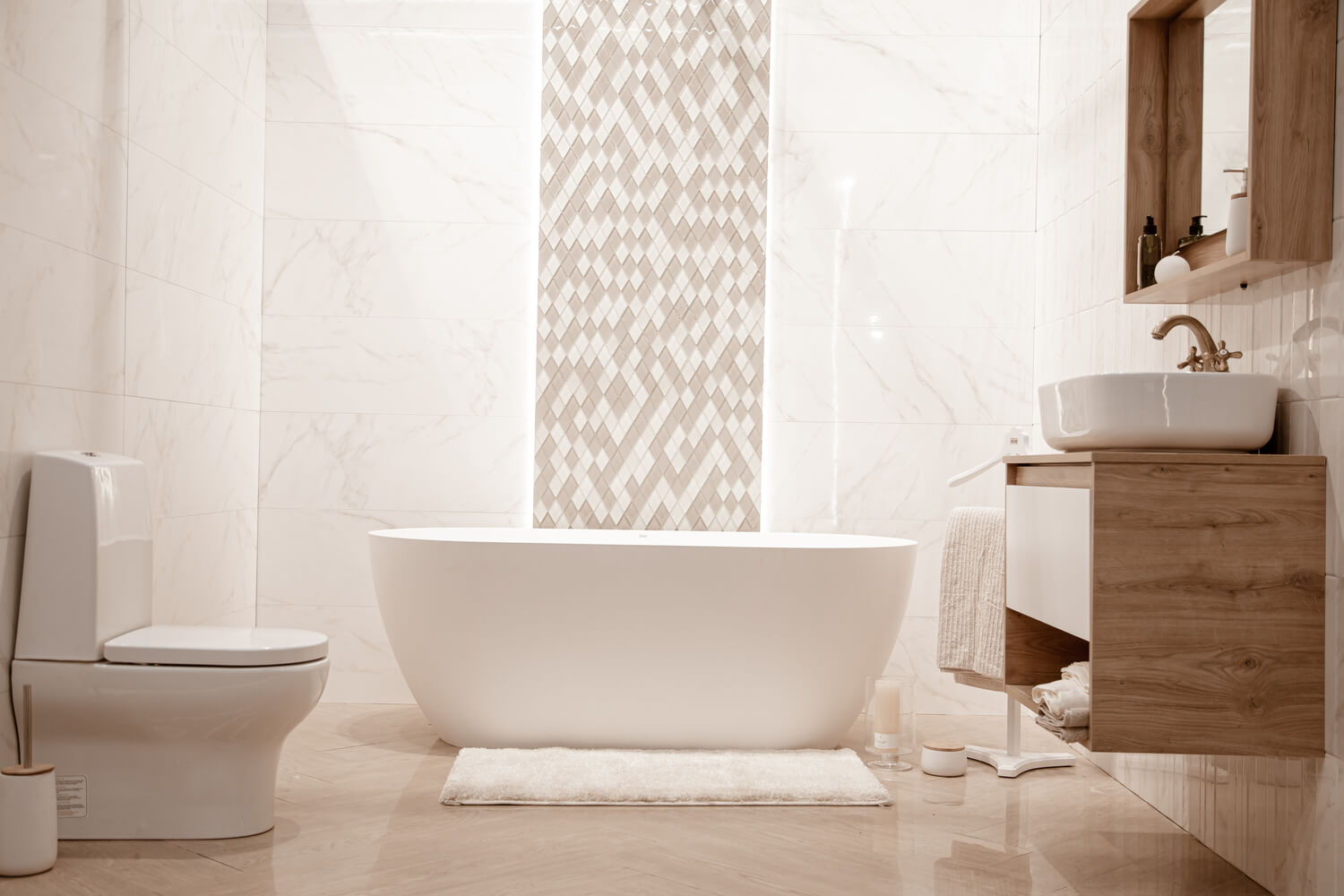 Salle de bains rénovation en moselle par Lorraine Chauffage